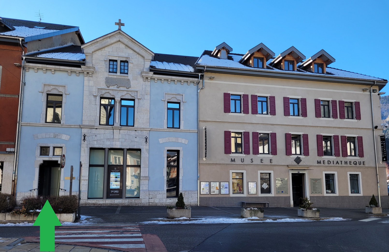 Boîte retour flèche