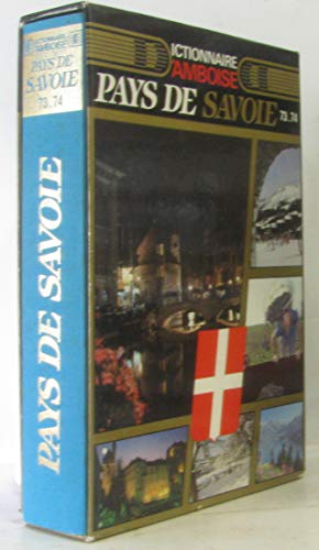Dictionnaire d'Amboise Pays de Savoie