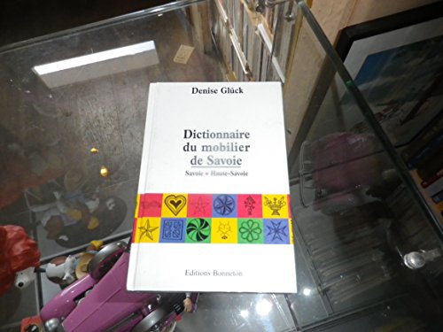 Dictionnaire du mobilier de Savoie