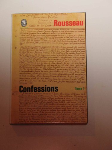 Les Confessions : livre I à VI