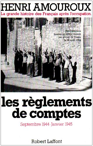 Les Règlements de comptes