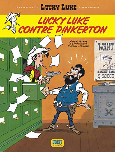 Lucky luke contre Pinkerton